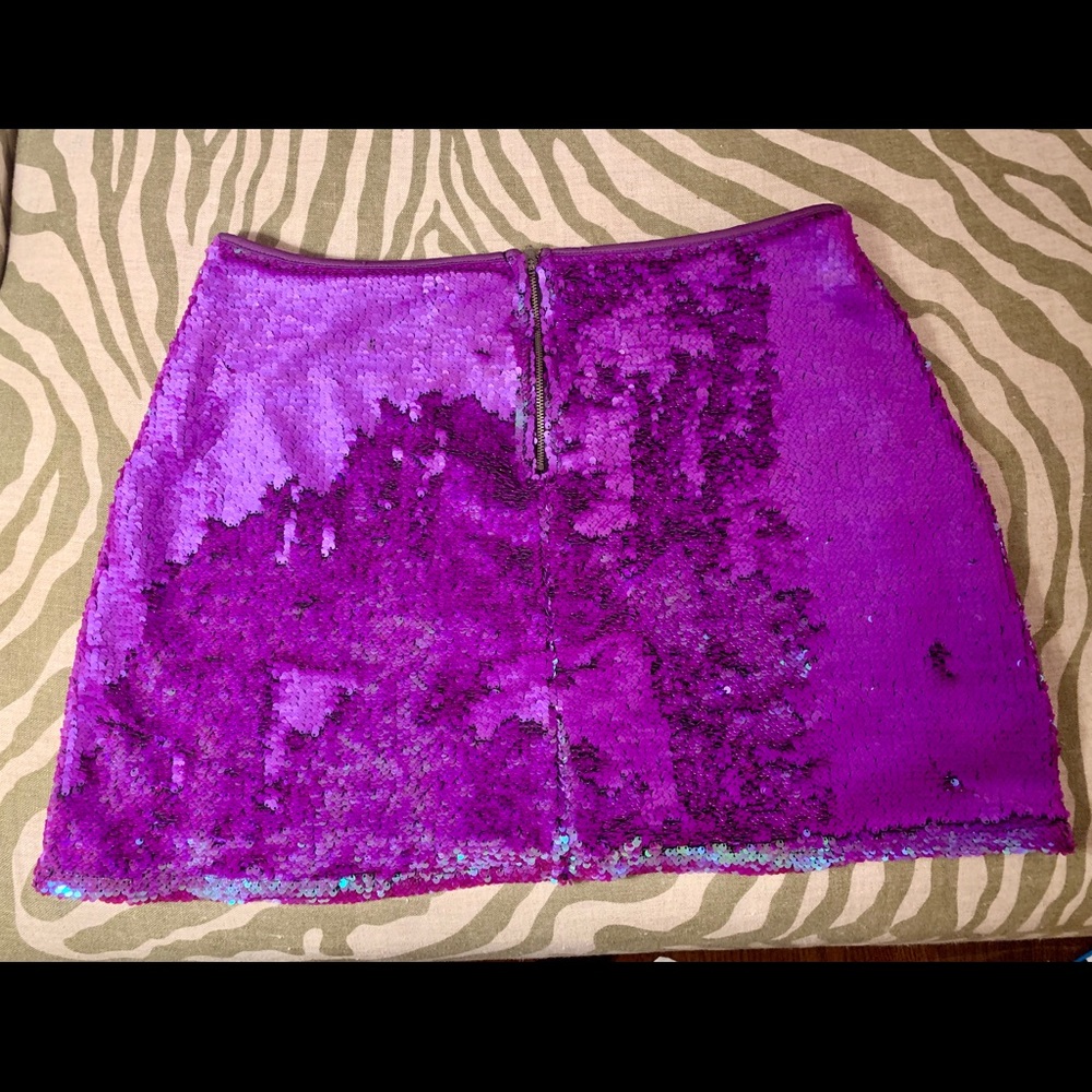 Mermaid scale purple XXL juniors mini skirt 💜